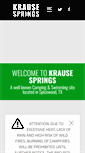 Mobile Screenshot of krausesprings.net